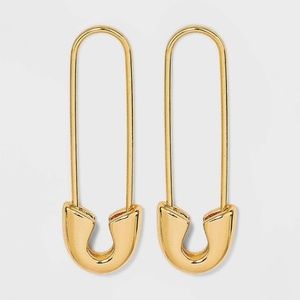 Sugarfix by Baublebar Safety Pin Earrings 3 for $15